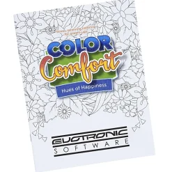 Color Comfort Grown Up Coloring Book - Hues of Happiness