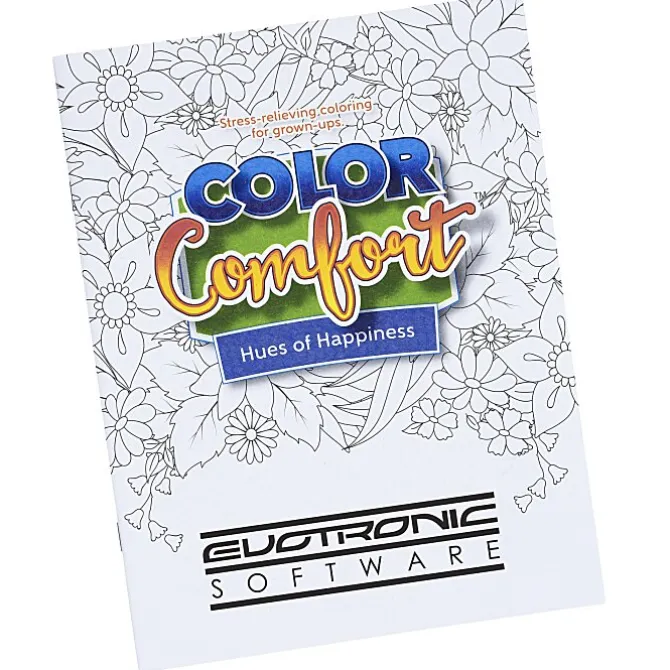 Color Comfort Grown Up Coloring Book - Hues of Happiness