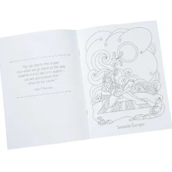Color Comfort Grown Up Coloring Book - Serenity by the Sea