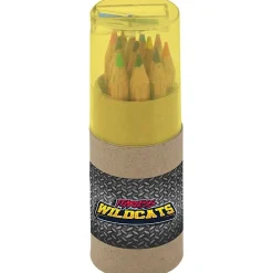 Colored Pencil & Sharpener Set - Full Color - 24 hr