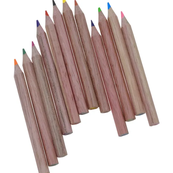 Colored Pencil & Sharpener Set - Full Color - 24 hr
