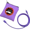 Colorful Charging Cable with Pouch