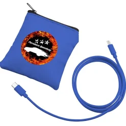 Colorful Charging Cable with Pouch