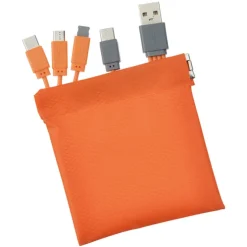 Colorful USB-C Charging Cable Pouch