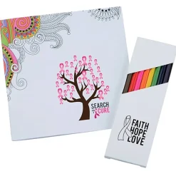 Coloring Book & Pencil Set - 24 hr