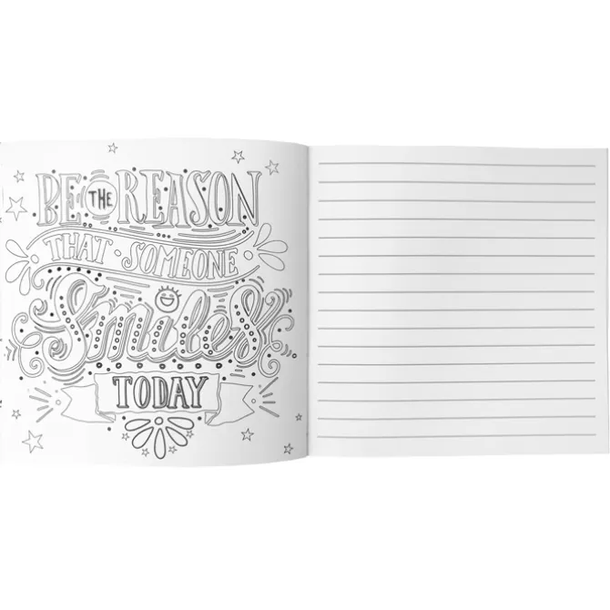 Coloring Book & Pencil Set - Inspirational - 24 hr