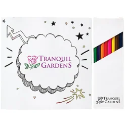 Coloring Book & Pencil Set - Inspirational - 24 hr