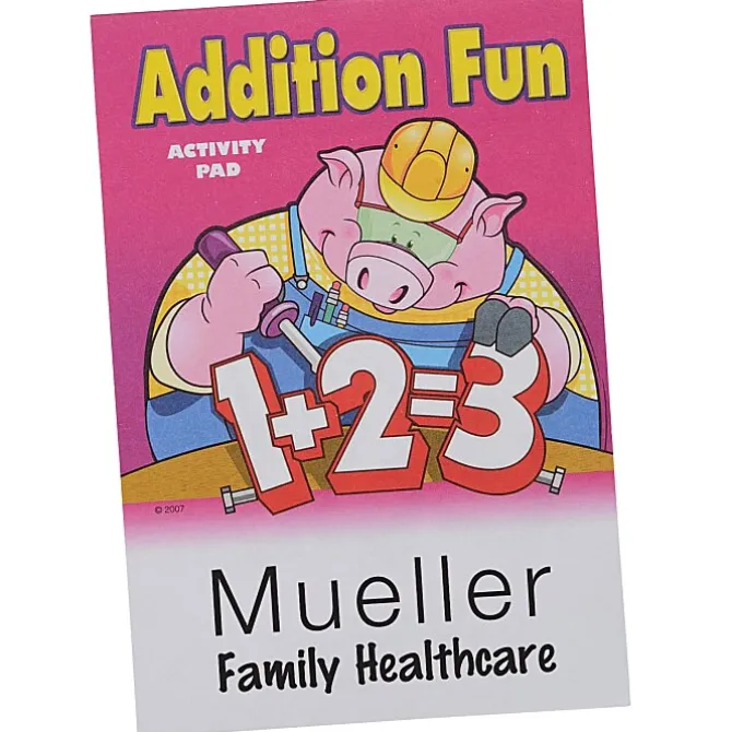 Color & Learn Activity Pad - Addition