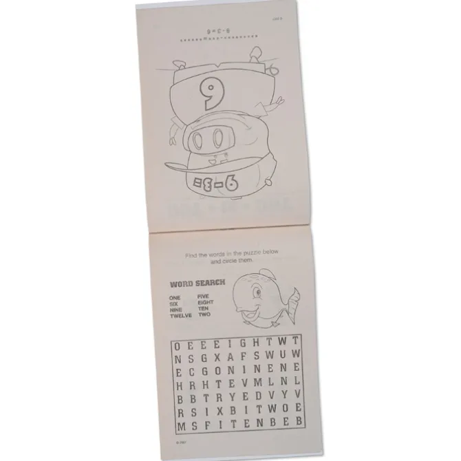 Color & Learn Activity Pad - Subtraction