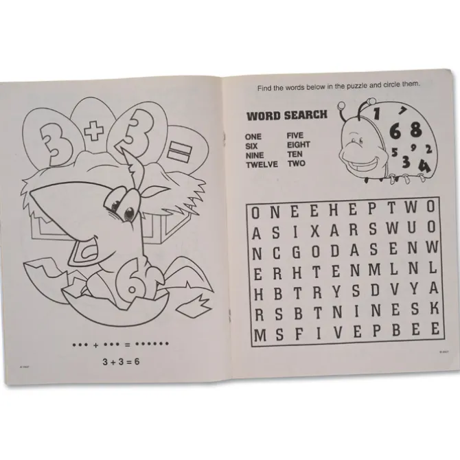Color & Learn Book - Addition