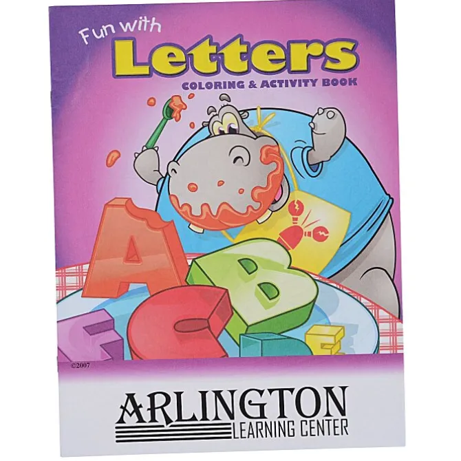 Color & Learn Book - Letters