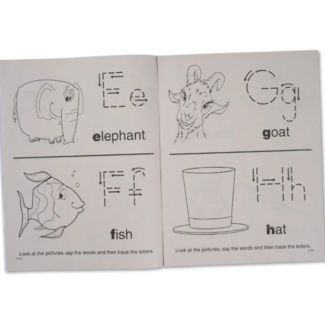 Color & Learn Book - Letters