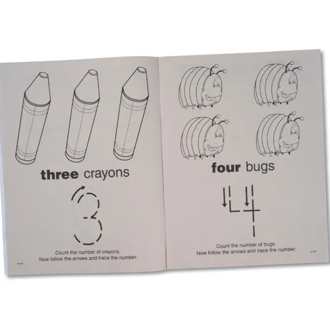 Color & Learn Book - Numbers
