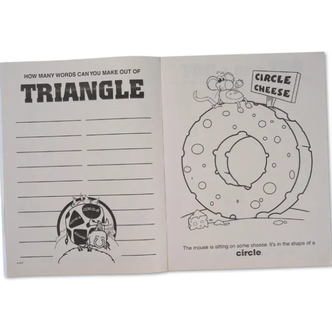 Color & Learn Book - Shapes