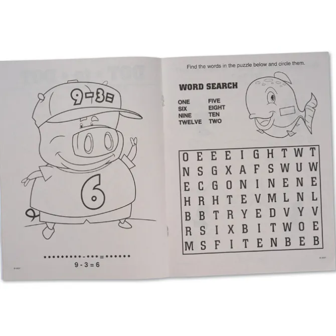Color & Learn Book - Subtraction