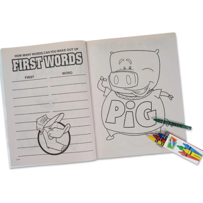 Color & Learn Fun Pack - First Words