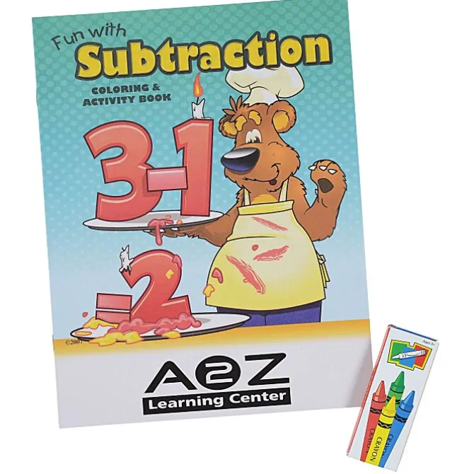 Color & Learn Fun Pack - Subtraction