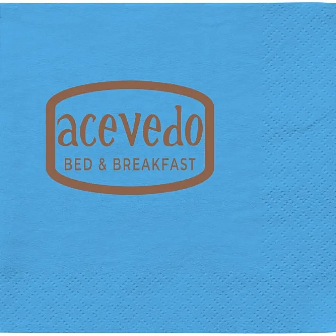 Colorware Beverage Napkin - 2-ply - Color - Low Qty