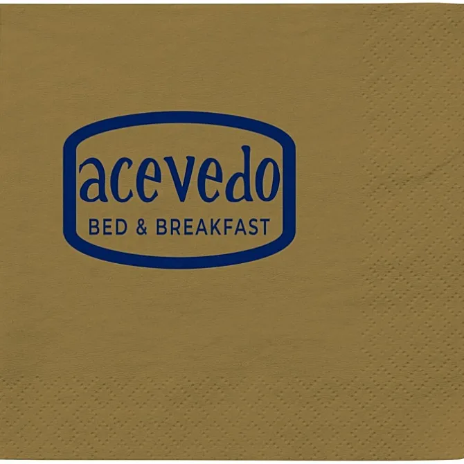 Colorware Beverage Napkin - 2-ply - Color - Low Qty