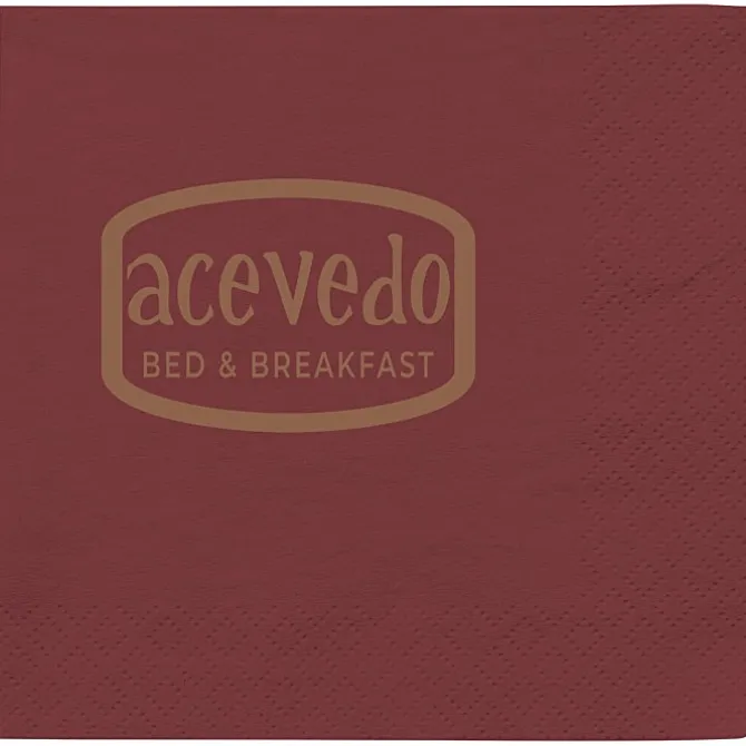 Colorware Beverage Napkin - 2-ply - Color - Low Qty