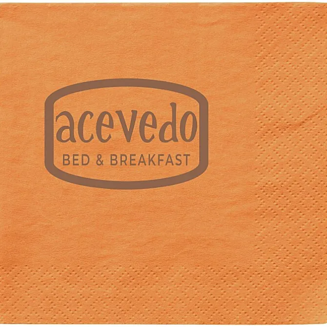 Colorware Beverage Napkin - 2-ply - Color - Low Qty