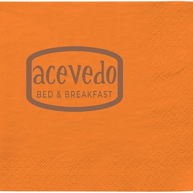 Colorware Beverage Napkin - 2-ply - Color - Low Qty
