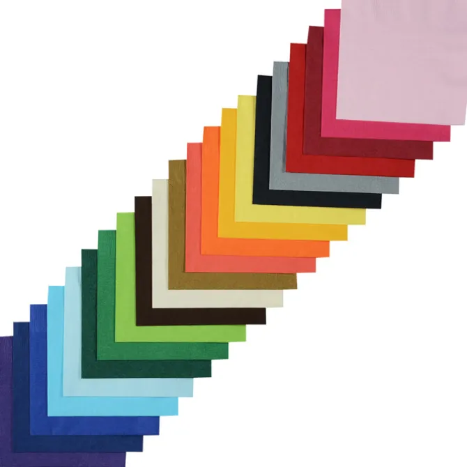 Colorware Dinner Napkin - 2-Ply - 1/4 Fold