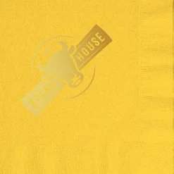 Colorware Dinner Napkin - 2-ply - 1/4 Fold - Foil