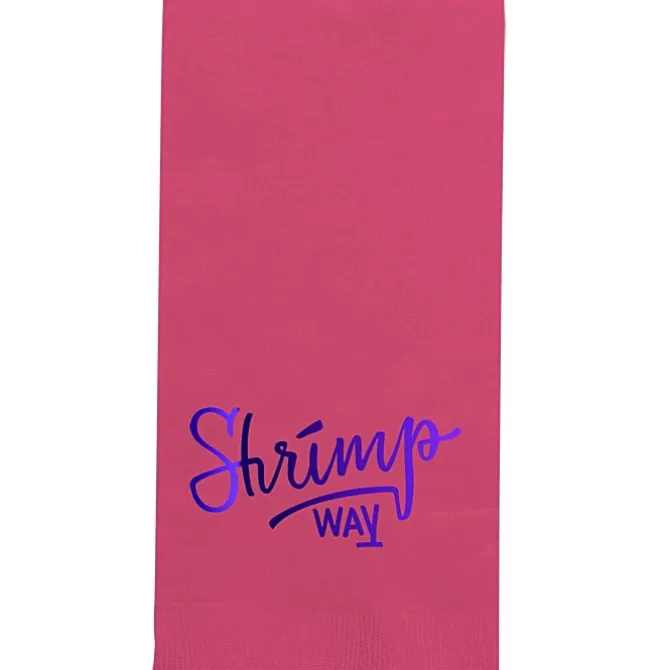 Colorware Dinner Napkin - 2-ply - 1/8 Fold - Foil