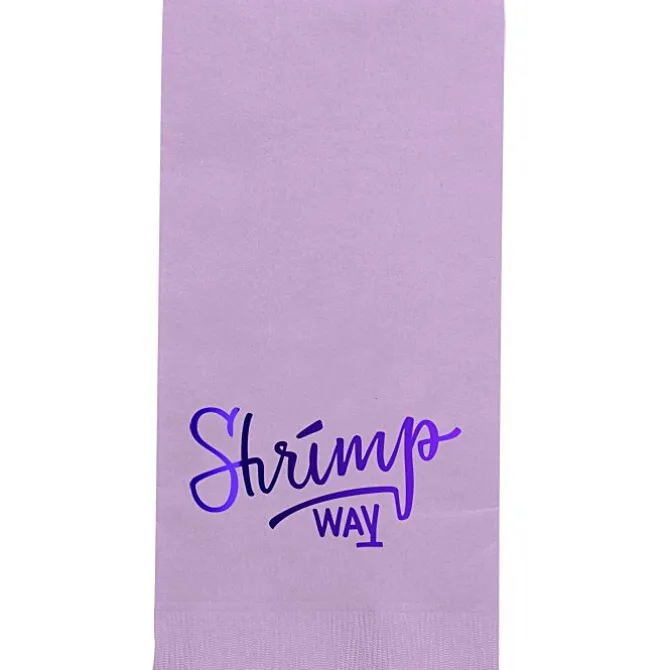 Colorware Dinner Napkin - 2-ply - 1/8 Fold - Foil