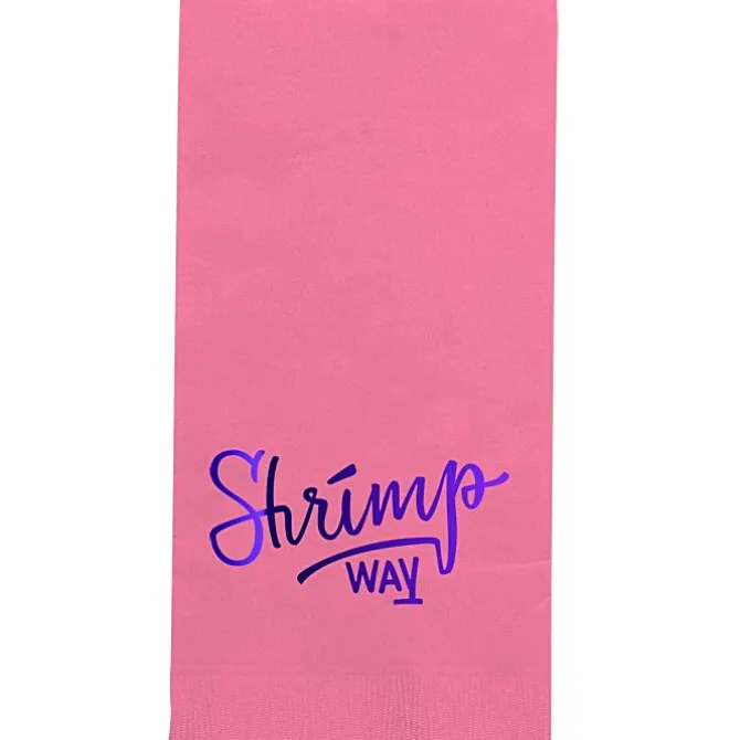 Colorware Dinner Napkin - 2-ply - 1/8 Fold - Foil