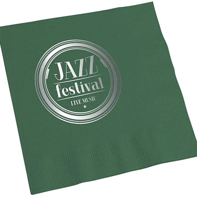 Colorware Luncheon Napkin - 2-ply - Foil
