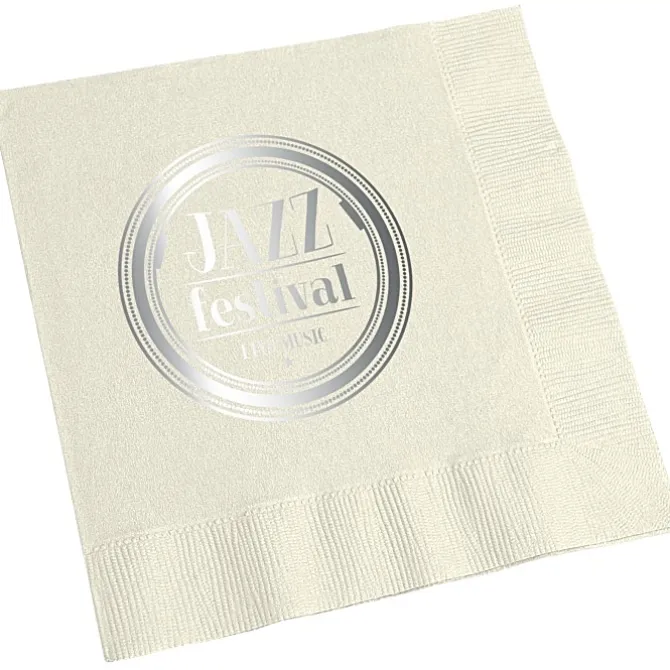 Colorware Luncheon Napkin - 2-ply - Foil