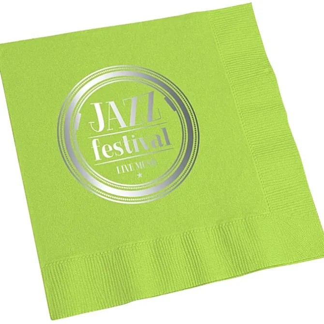 Colorware Luncheon Napkin - 2-ply - Foil