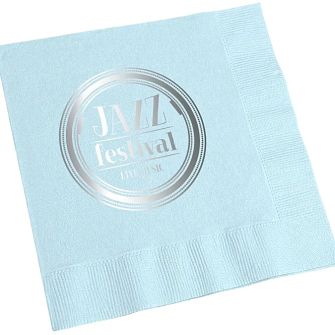 Colorware Luncheon Napkin - 2-ply - Foil