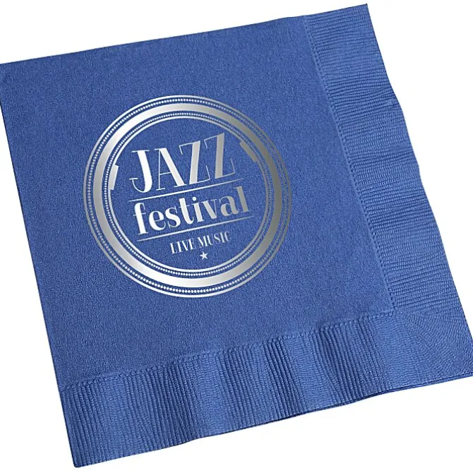 Colorware Luncheon Napkin - 2-ply - Foil
