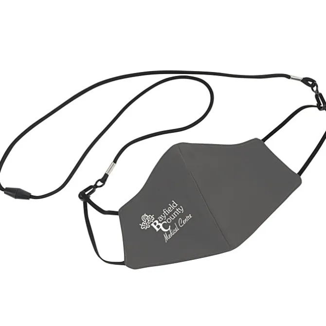 Comfy 2-Ply Face Mask with Lanyard