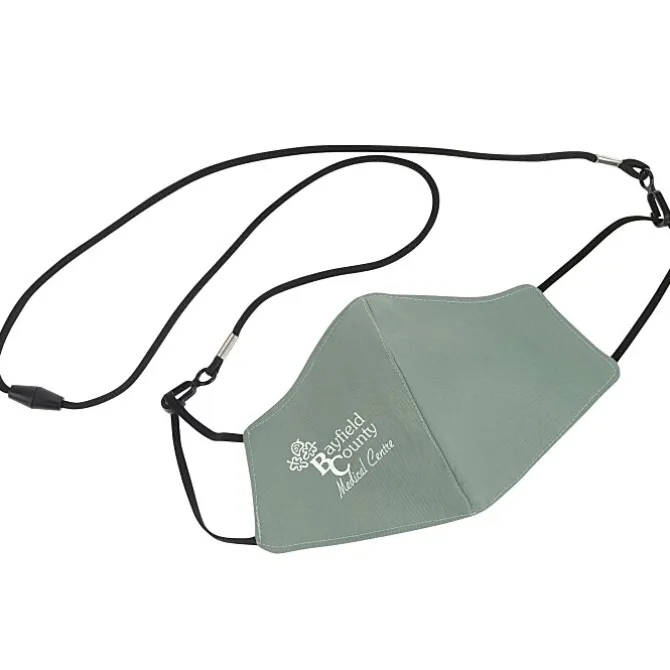 Comfy 2-Ply Face Mask with Lanyard