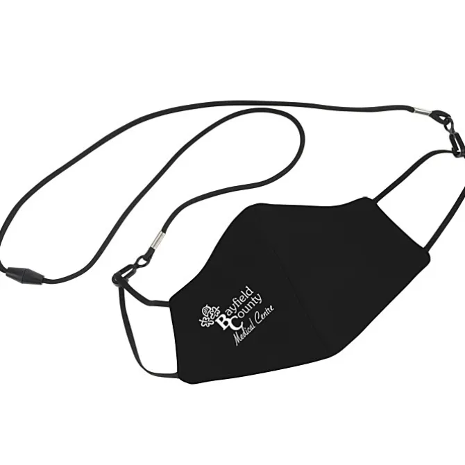 Comfy 2-Ply Face Mask with Lanyard