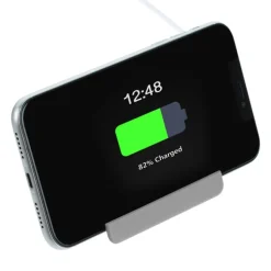 Compact Wireless Charging Pad and Phone Stand - 24 hr