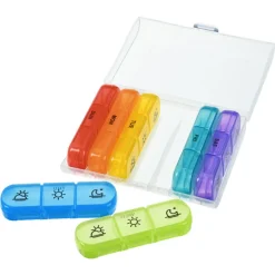 21 Compartment Pill Box