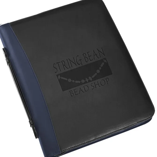 Conference Ring Folio - Debossed