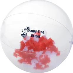 Confetti Beach Ball - 24 hr