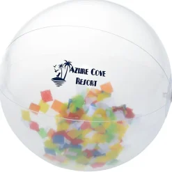 Confetti Beach Ball - 24 hr