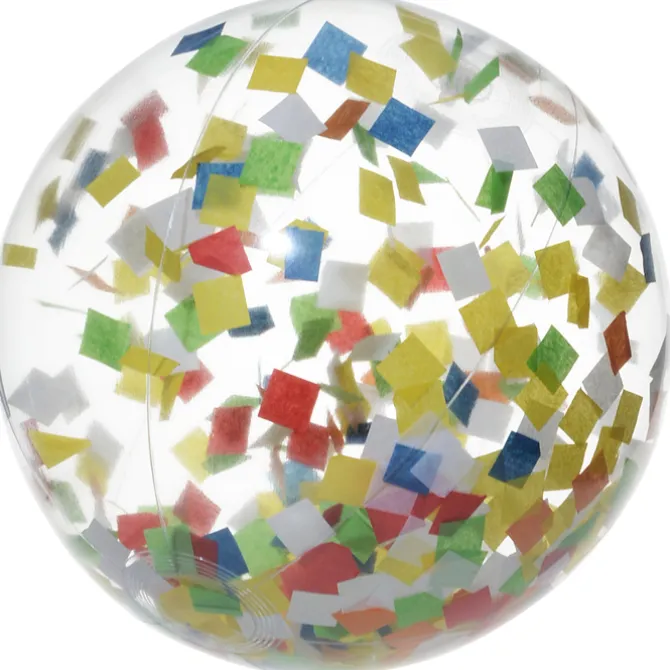 Confetti Beach Ball - 24 hr