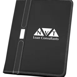 Contemporary Zippered Portfolio