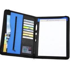 Contemporary Zippered Portfolio