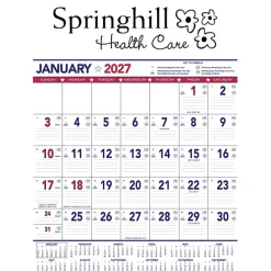 Contractor Memo Calendar