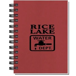 Corded Paperboard Journal - 7 inches x 5 inches - 100 sheet