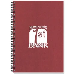 Corded Paperboard Journal - 10 inches x 7 inches - 50 sheet